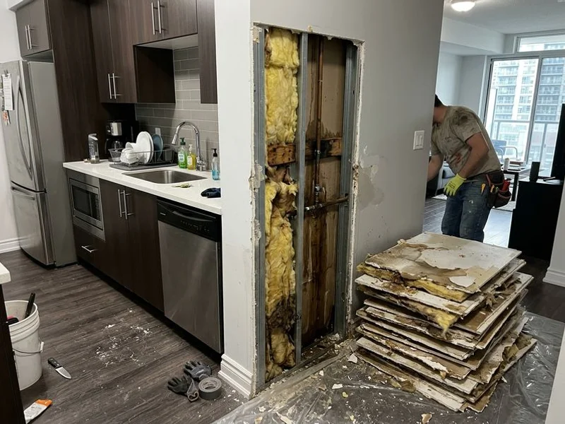 Insurance Drywall Repair project example 2
