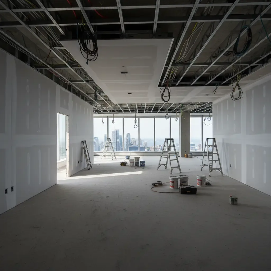Downtown Toronto Office Fit-Out - Toronto Drywall Pro