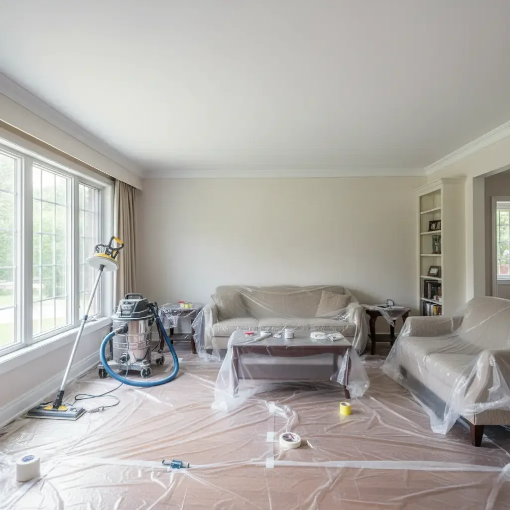 Richmond Hill - Popcorn Removal + Level 5 Finish - Toronto Drywall Pro