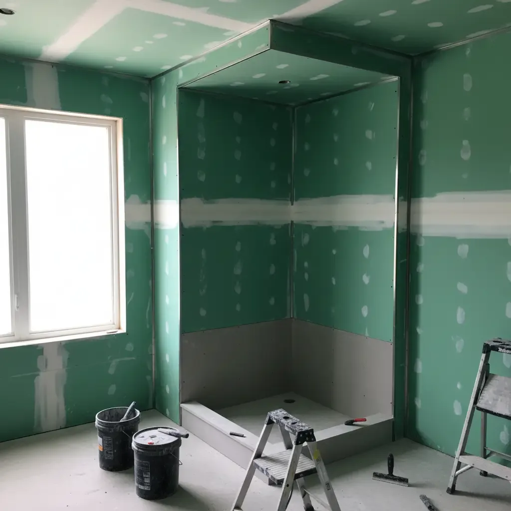 Toronto - Bathroom Moisture-Resistant Install - Toronto Drywall Pro