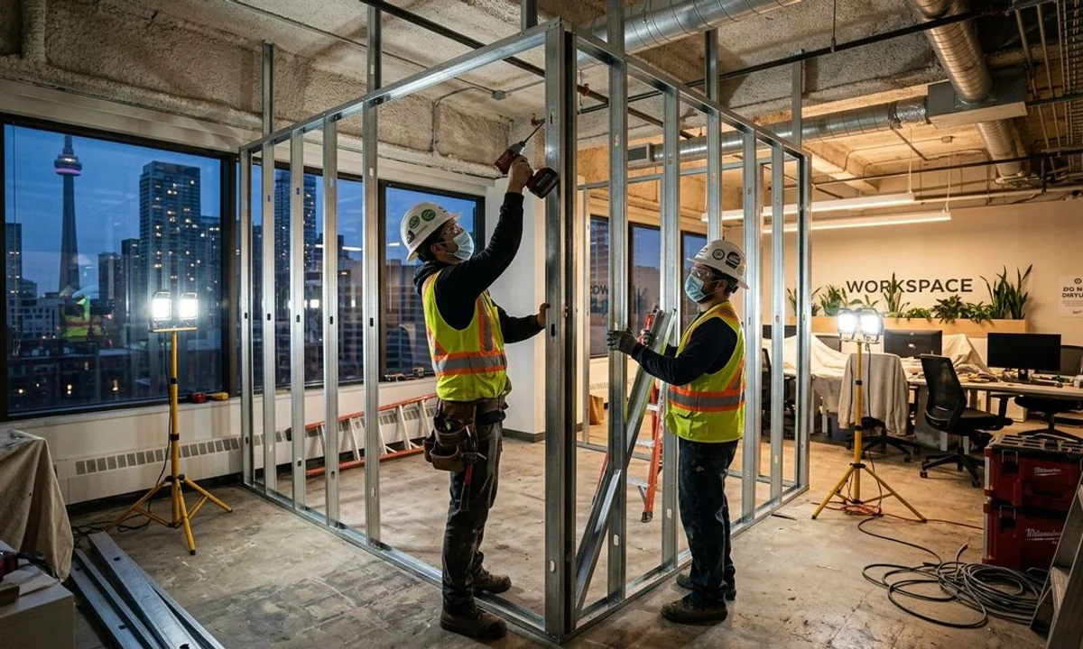 Renovation Drywall in Toronto, ON - Open-Concept Wall Removal, Ceiling Grid Patches & New Partition Finishing