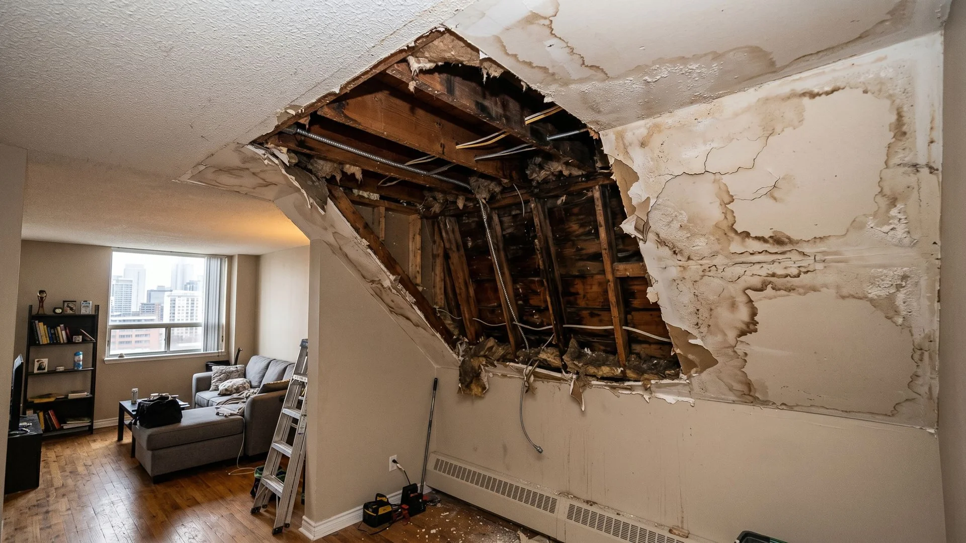 Water Damage Drywall Repair